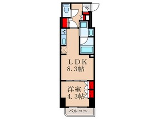 ジオエント中野の物件間取画像